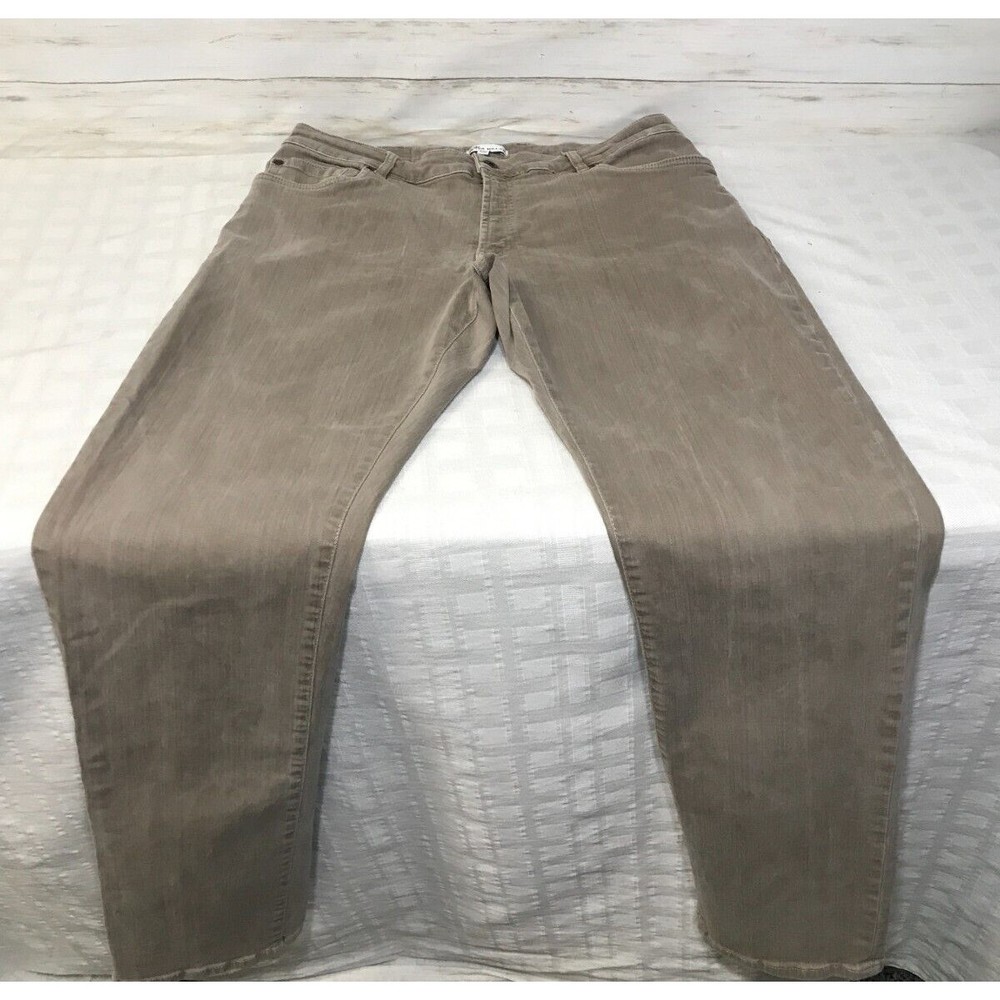 Peter Millar Jeans Mens Sz. 36 x 34 Straight Leg Light Brown Stretch Denim Pants